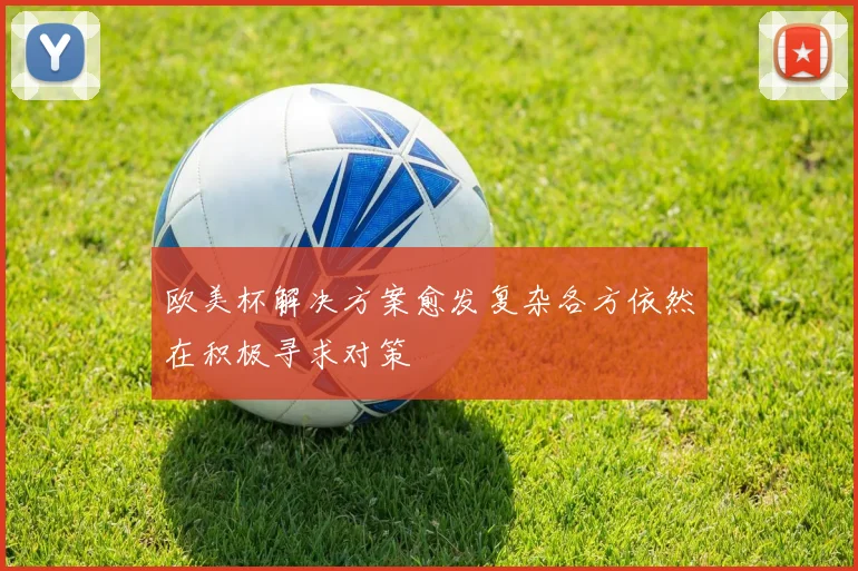 欧美杯解决方案愈发复杂各方依然在积极寻求对策