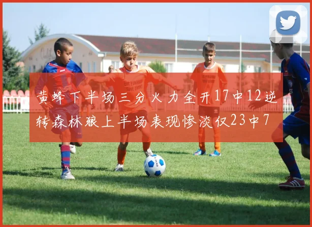 黄蜂下半场三分火力全开17中12逆转森林狼上半场表现惨淡仅23中7